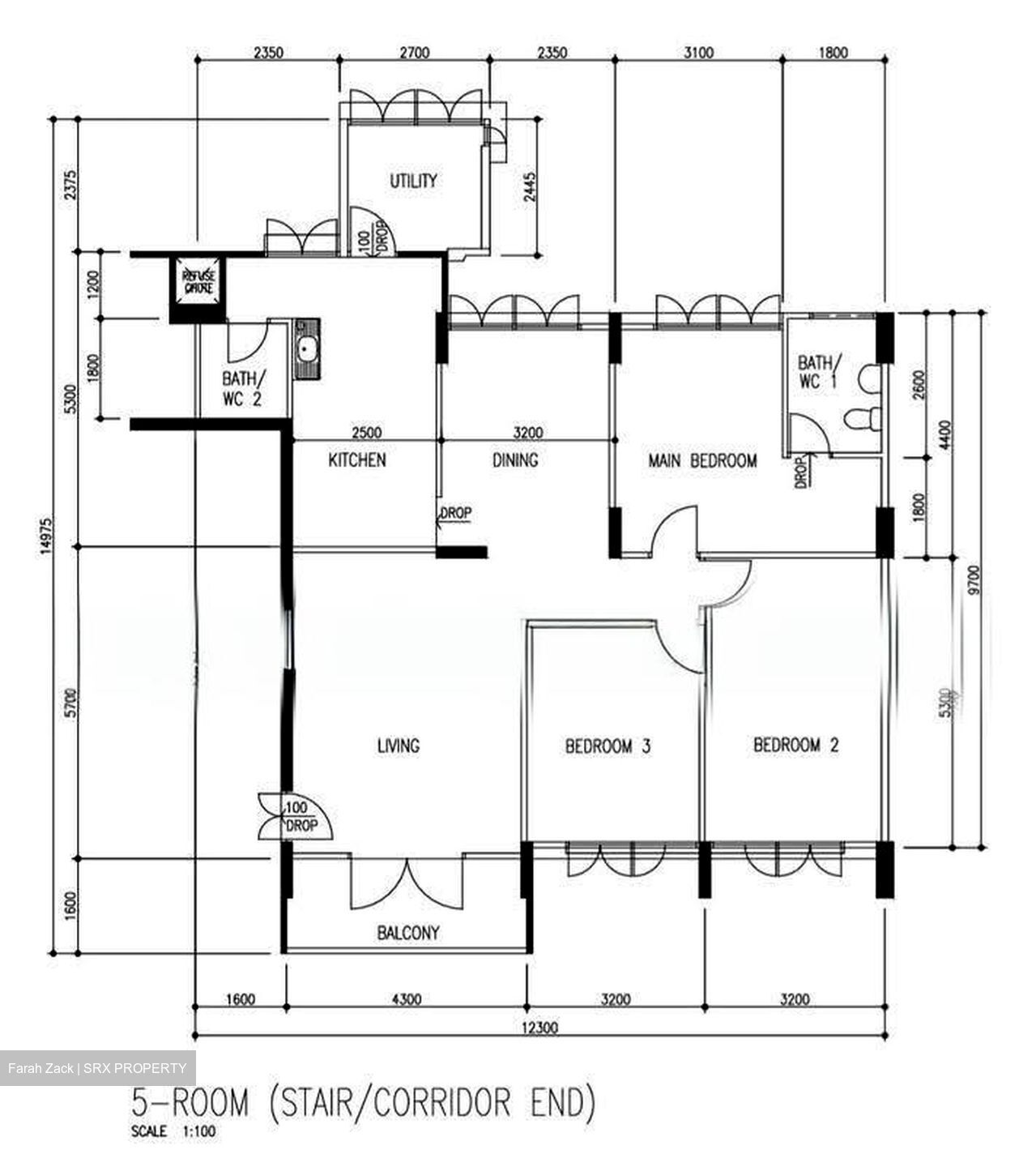 Blk 306 Teck Ghee Vista (Ang Mo Kio), HDB 5 Rooms #618782551
